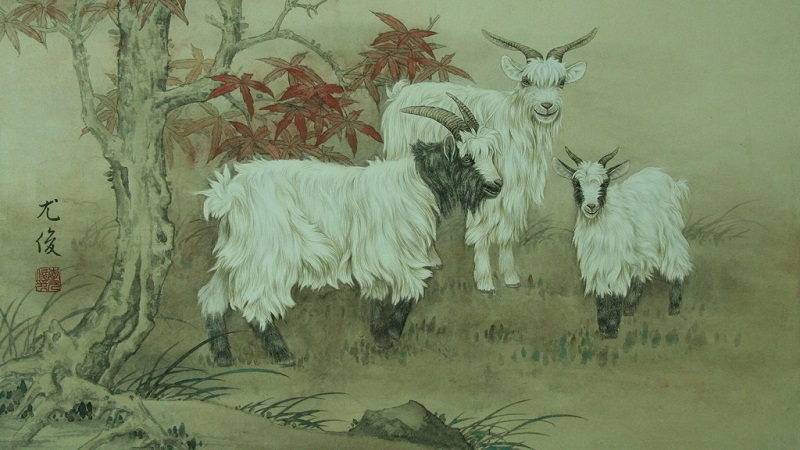举个栗子：【春节习俗】大年初四，三羊开泰怎么说