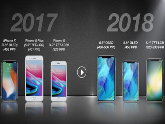 举个栗子：传苹果明年推3款iPhone：iPhoneX Plus亮相