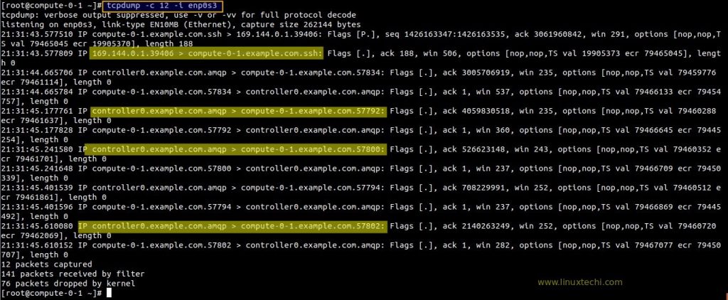 如何在 Linux 上使用 tcpdump 命令捕获和分析数据包-栗子博客