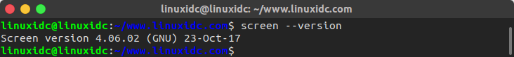 如何使用 Linux screen