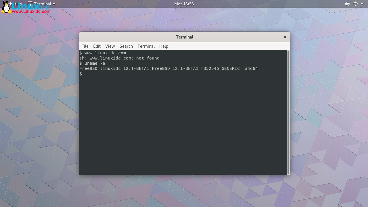 给 FreeBSD 12.1 安装 GNOME3 图形界面