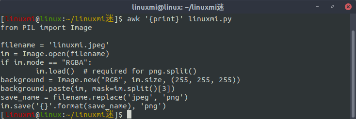 Linux常用命令 awk 入门基础教程