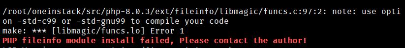 宝塔 PHP8.0无法安装fileinfo扩展解决方法